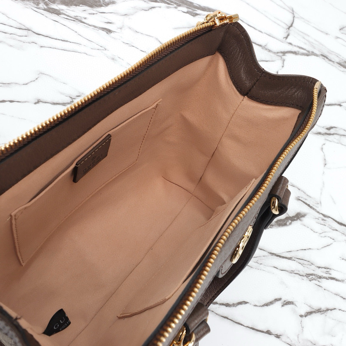 Gucci Ophidia Mini Bolso Tote GG Supreme con Asa Superior