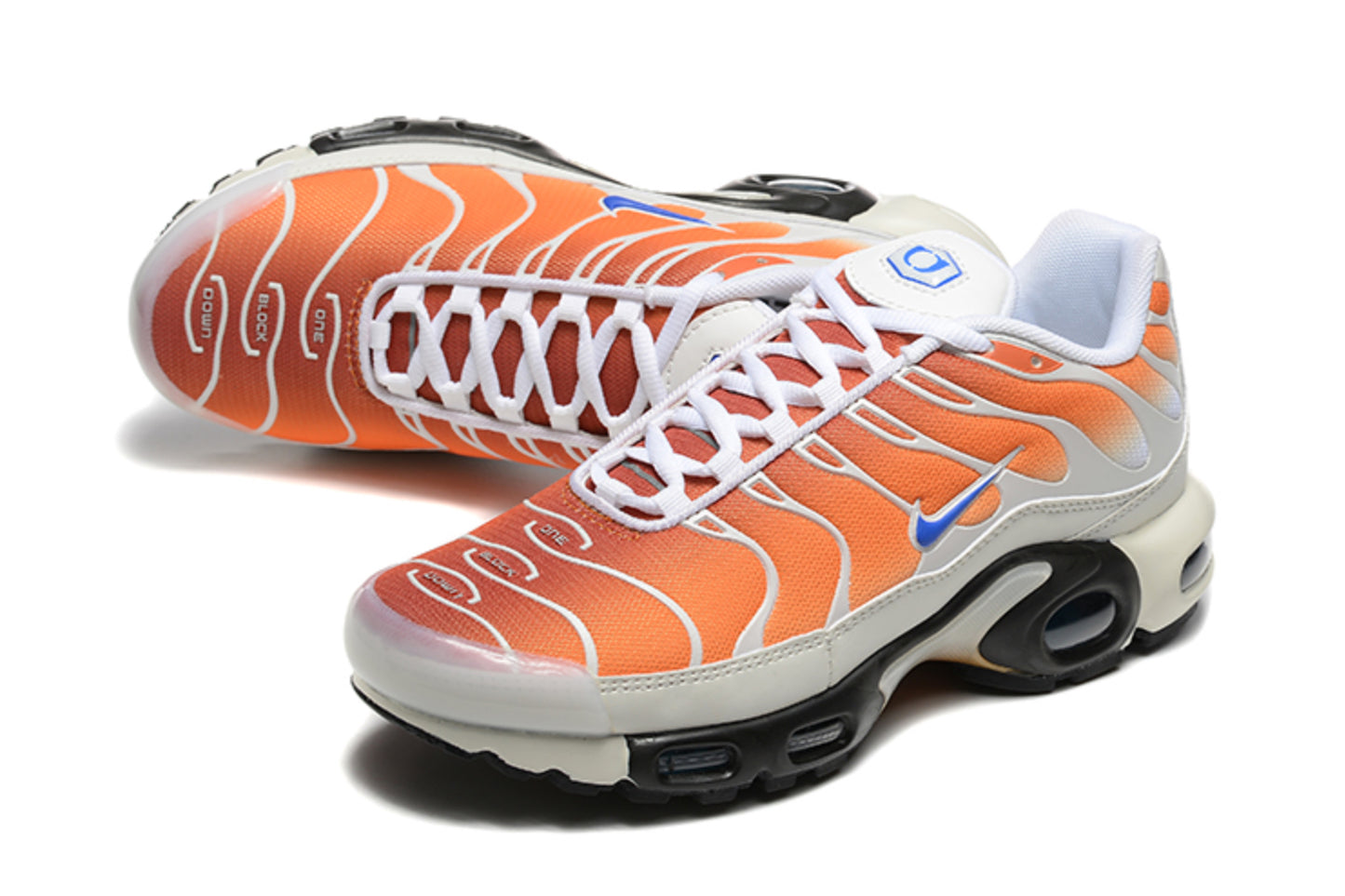 Nike Air Max TN Plus "Laser Orange / Sunset Glow" (Laser Orange/White/Blue)