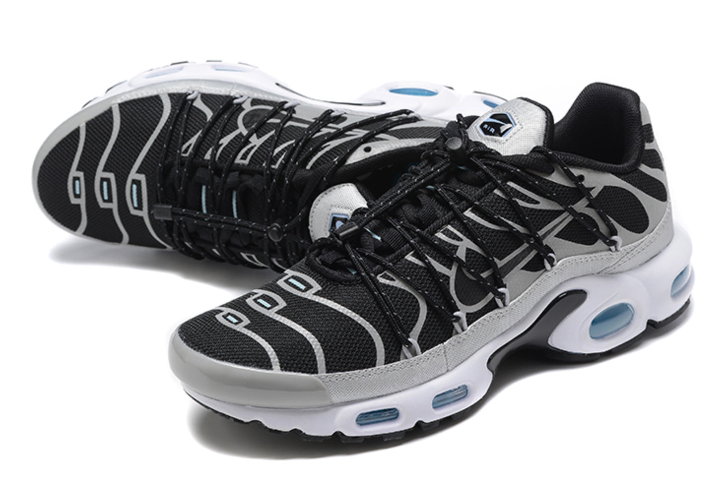 Nike Air Max Plus TN "Wolf Grey Black" / "Silver Bullet Accents"