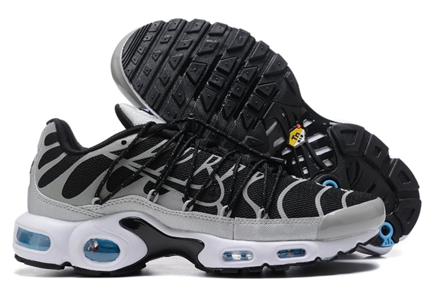 Nike Air Max Plus TN "Wolf Grey Black" / "Silver Bullet Accents"