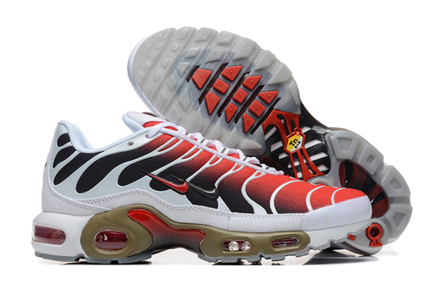 Nike Air Max Plus TN "Reverse Sunset" / "Red Black Fade"