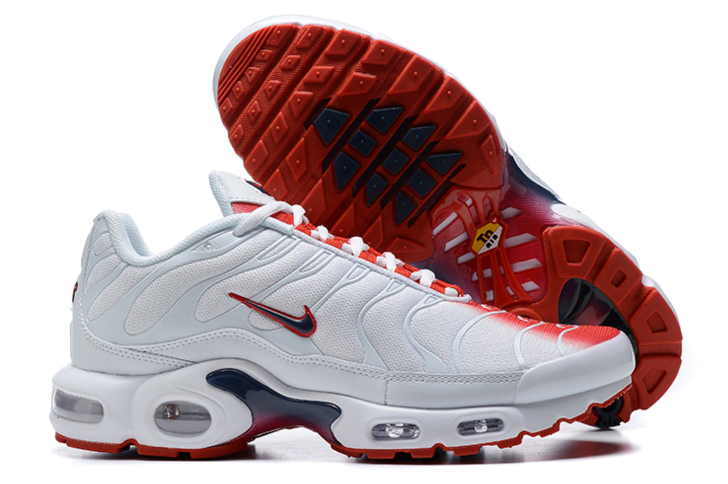 Nike Air Max Plus TN "White / University Red"