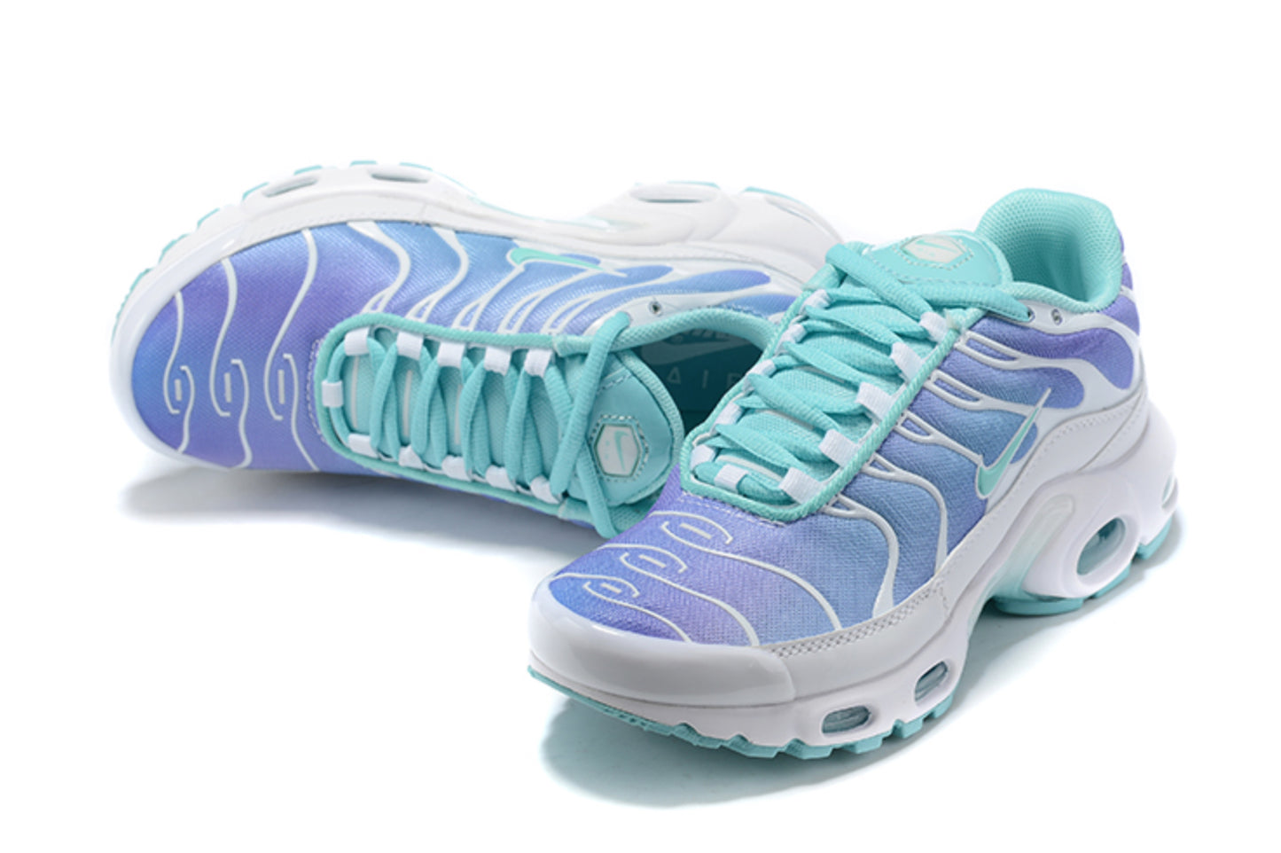 Nike Air Max TN Plus "Light Aqua / Lilac Fade" (White/Aqua/Violet)
