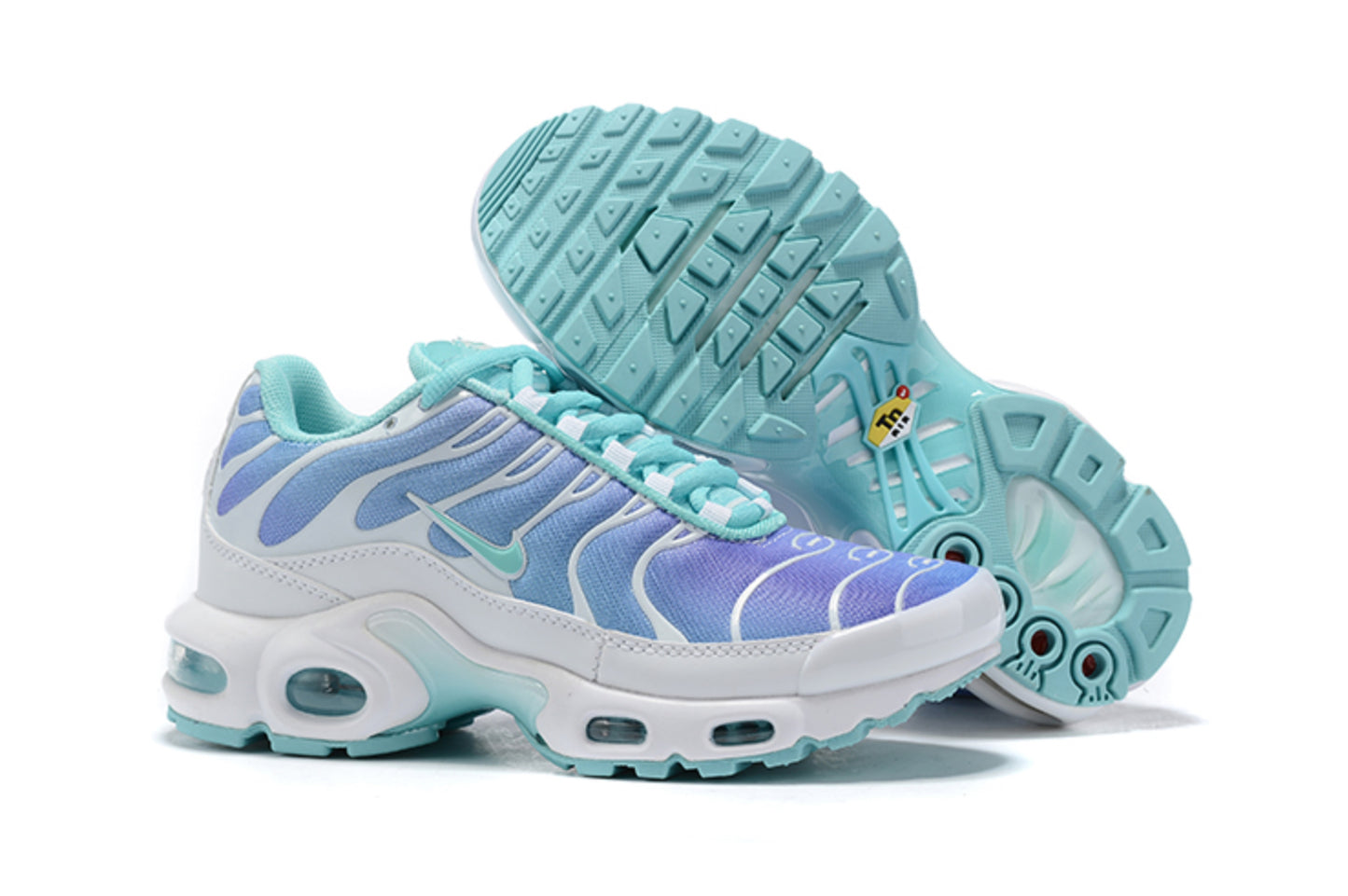 Nike Air Max TN Plus "Light Aqua / Lilac Fade" (White/Aqua/Violet)