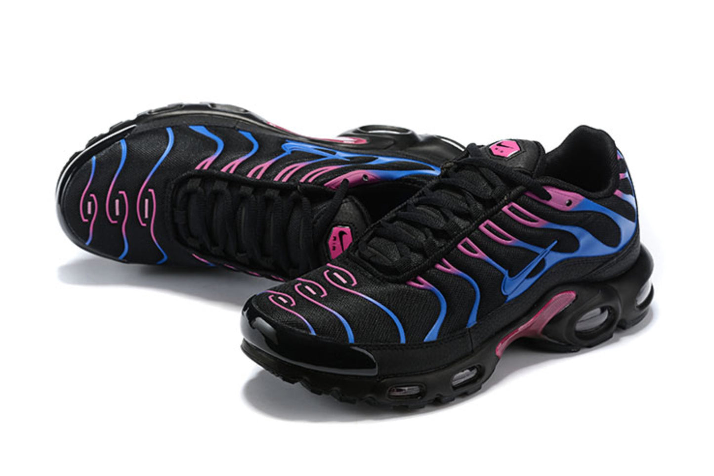 Nike Air Max TN Plus "Miami Vice" (Black/Pink Blast/Blue Fury)