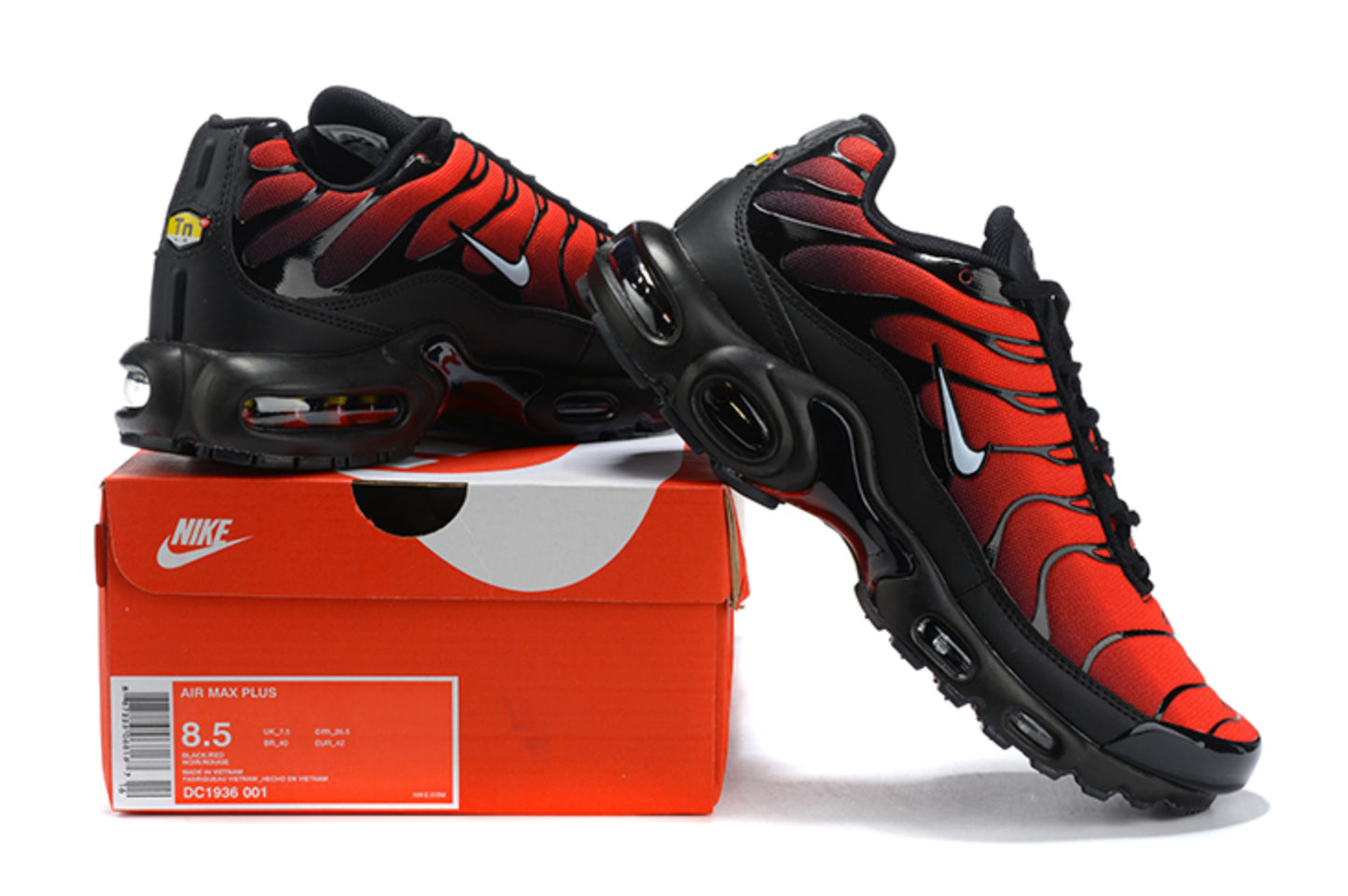Nike Air Max Plus TN 'Black & Red Fade' (o 'Sunset Red')