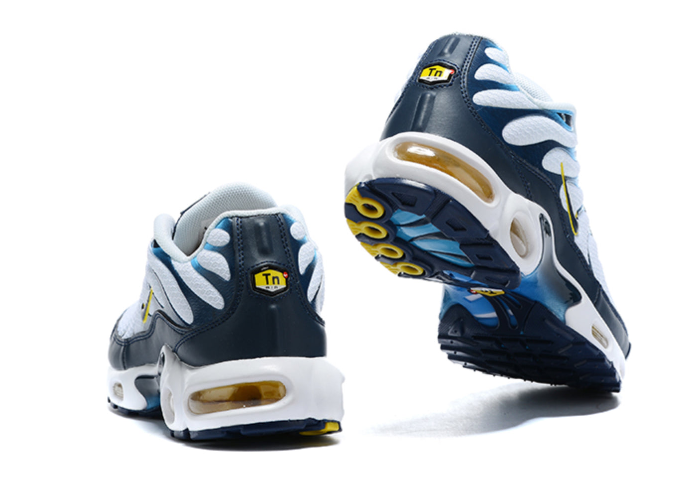 Nike Air Max Plus TN 'Navy Blue, White & Yellow'