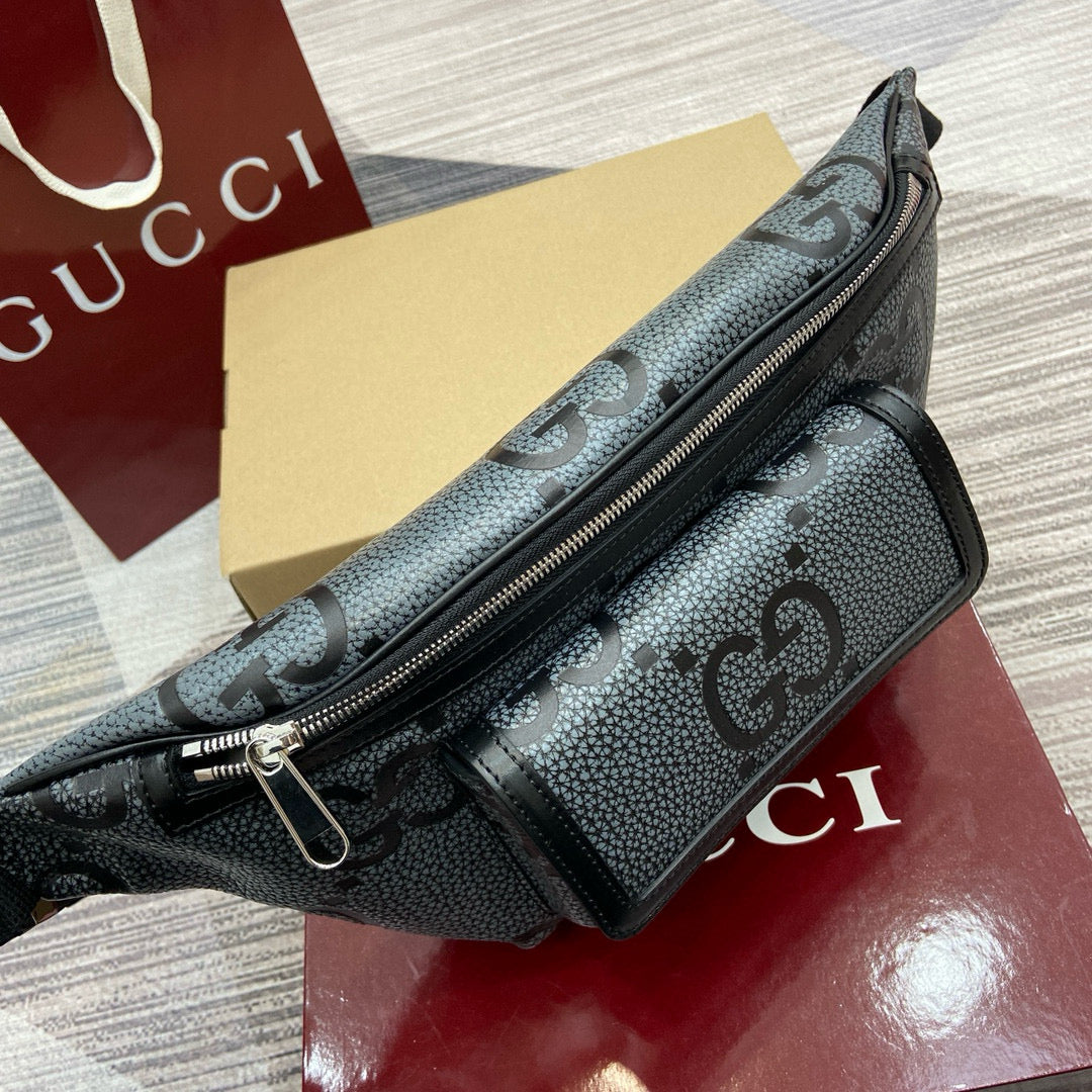 Gucci Bolso de Hombro Jackie 1961 Mini en Lona GG Supreme y Piel Marrón