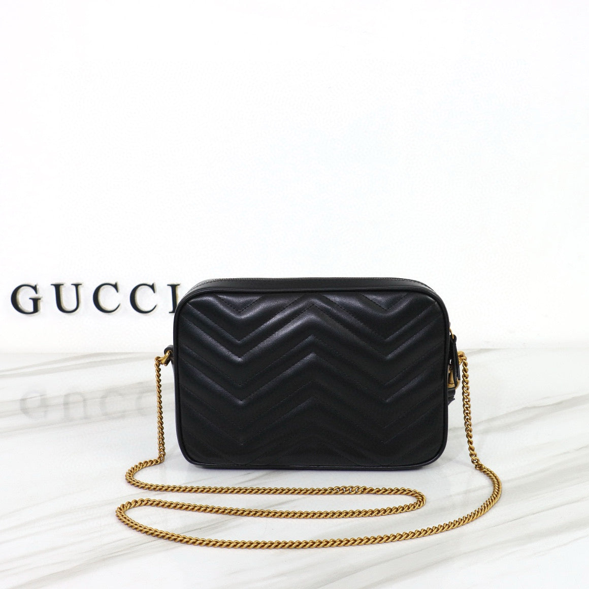 Bandolera Gucci GG Marmont Pequeña Matelassé