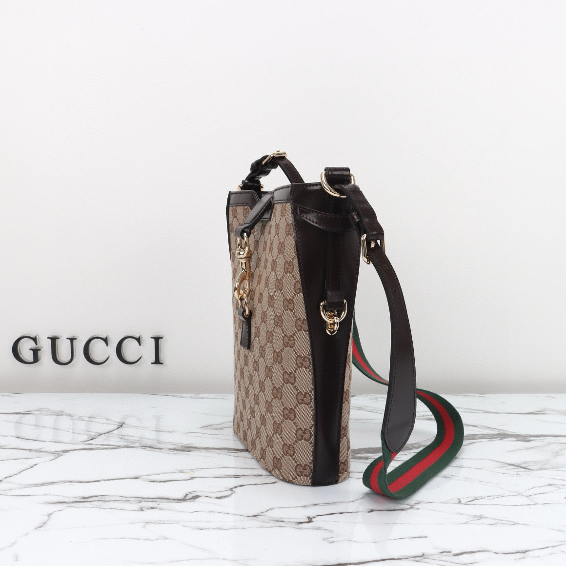 Gucci Ophidia GG Small Bucket Bag