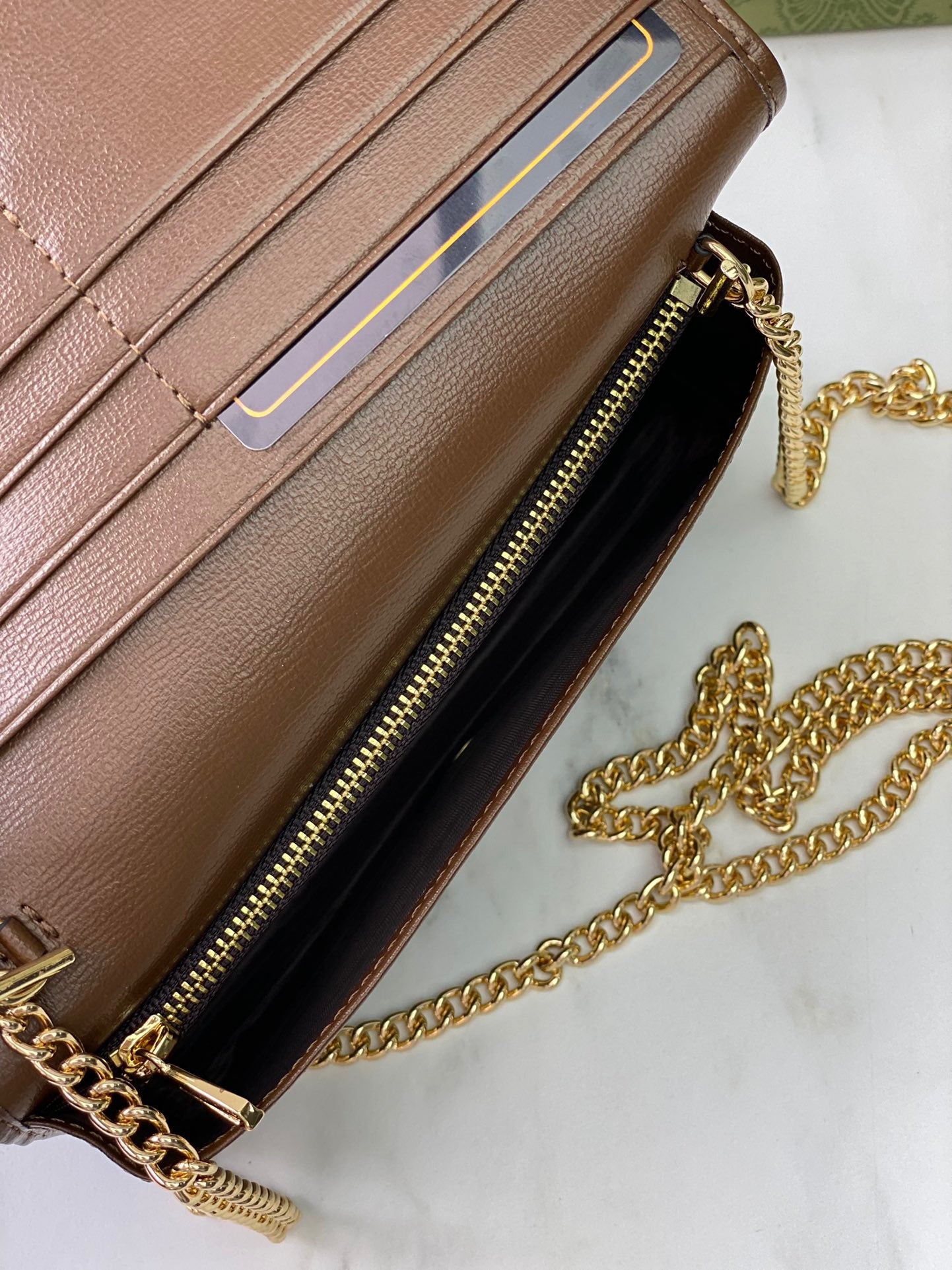 Gucci Padlock Mini Bolso de Hombro/Asa Superior GG Supreme con Piel Blanca