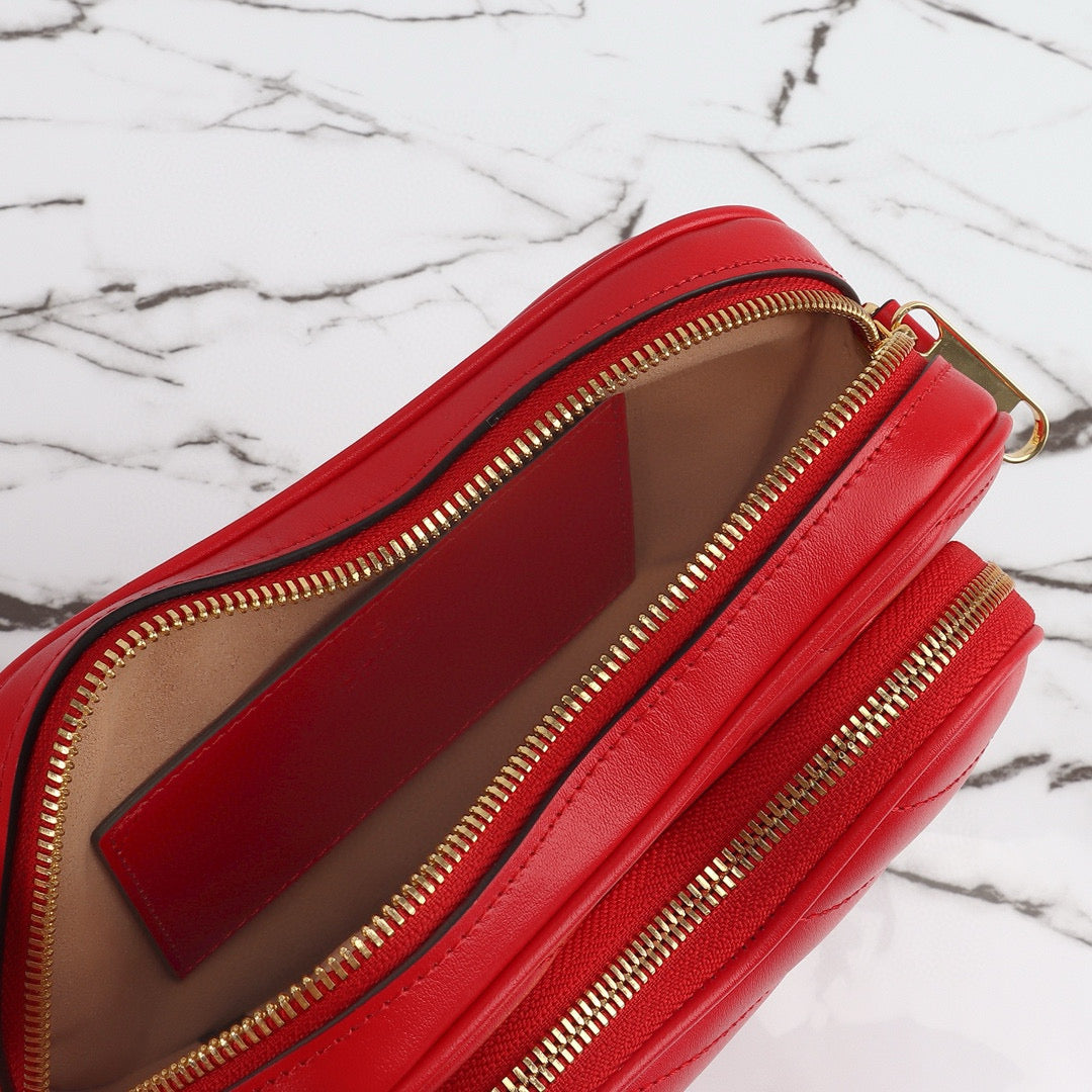 Mini Bolso Gucci GG Marmont Corazón Acolchado
