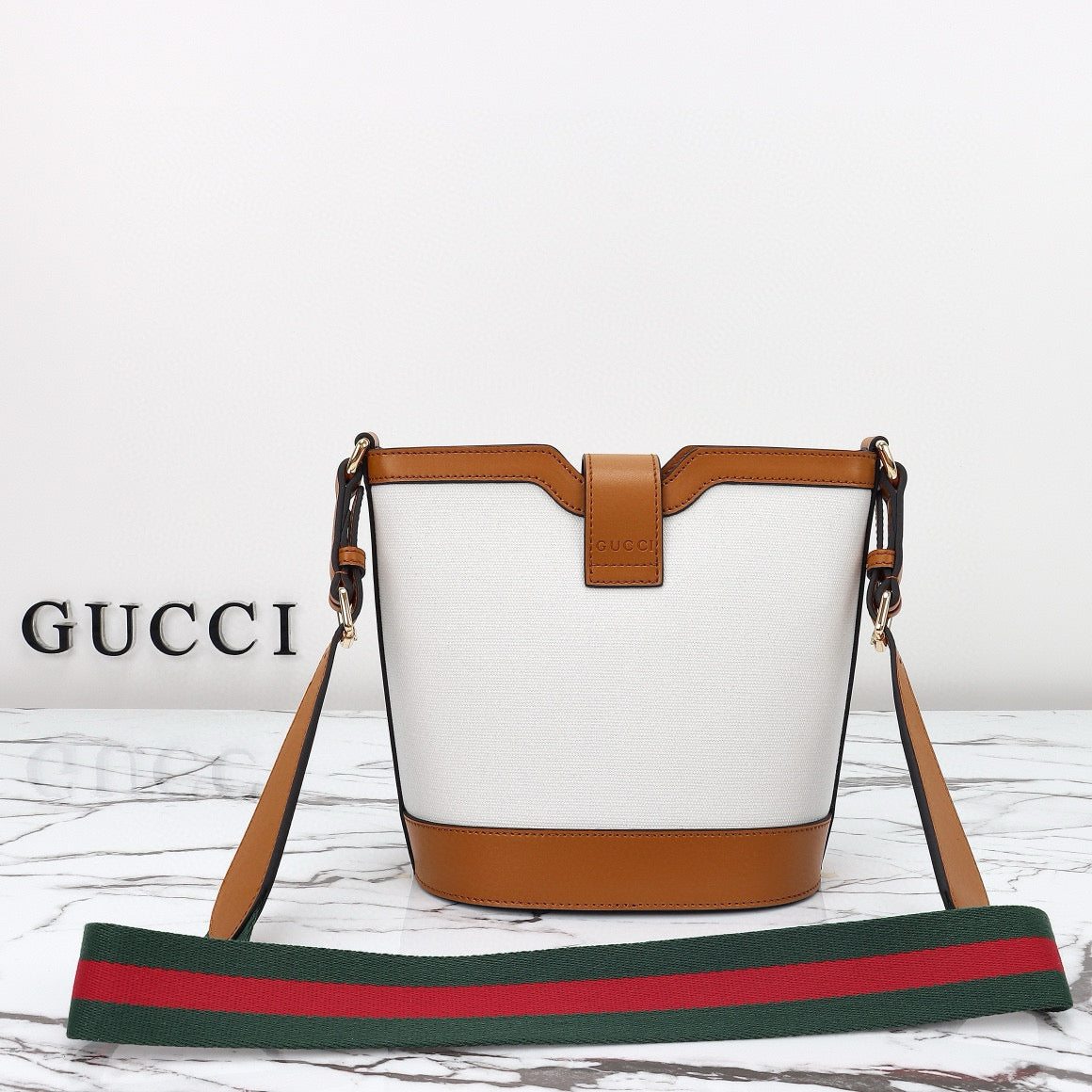 Gucci Ophidia GG Bucket Bag