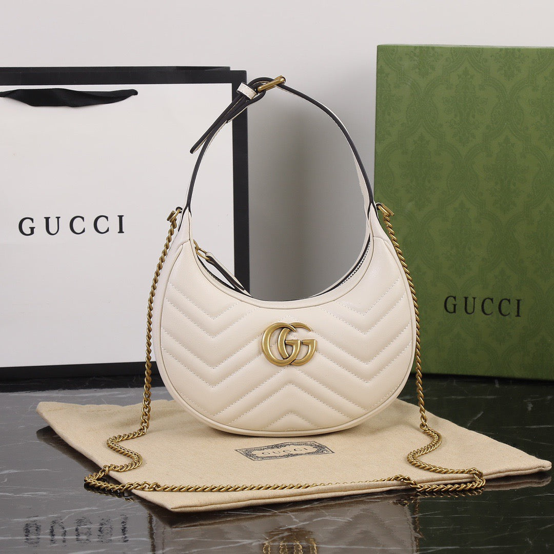 Gucci GG Marmont Small Matelassé Shoulder Bag