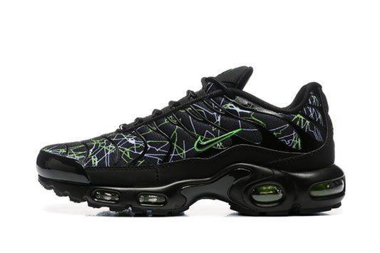 Nike Air Max TN Plus "Spider / Grid" (Black/Volt Green)