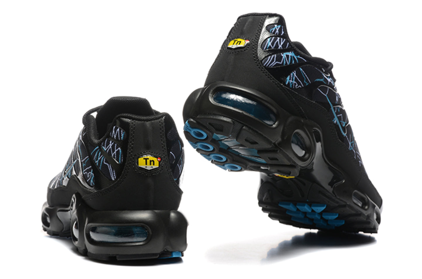 Nike Air Max TN Plus "Spider / Grid" (Black/Volt Green)