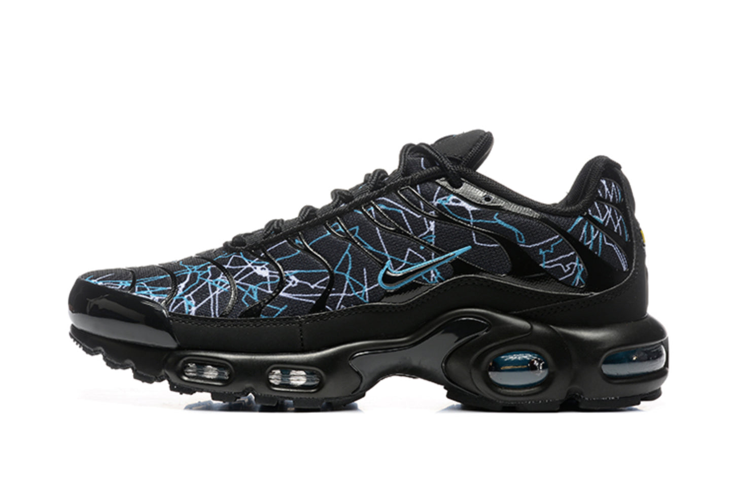 Nike Air Max TN Plus "Spider / Grid" (Black/Volt Green)