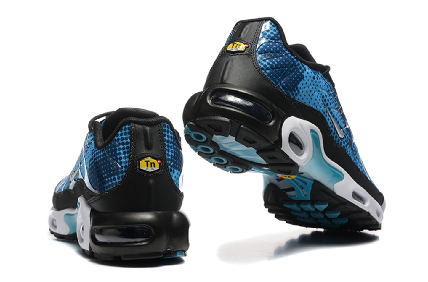 Nike Air Max TN Plus "Blue Dot / Grid" (Black/Blue/White)