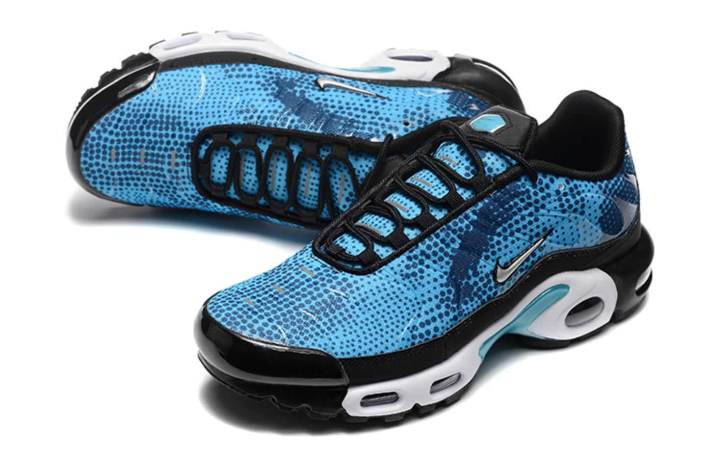 Nike Air Max TN Plus "Blue Dot / Grid" (Black/Blue/White)