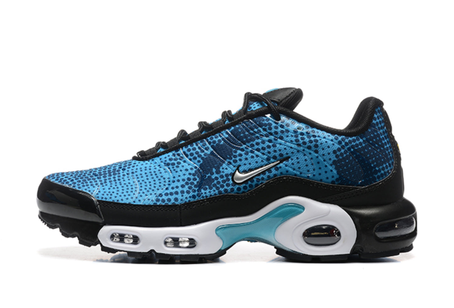 Nike Air Max TN Plus "Blue Dot / Grid" (Black/Blue/White)