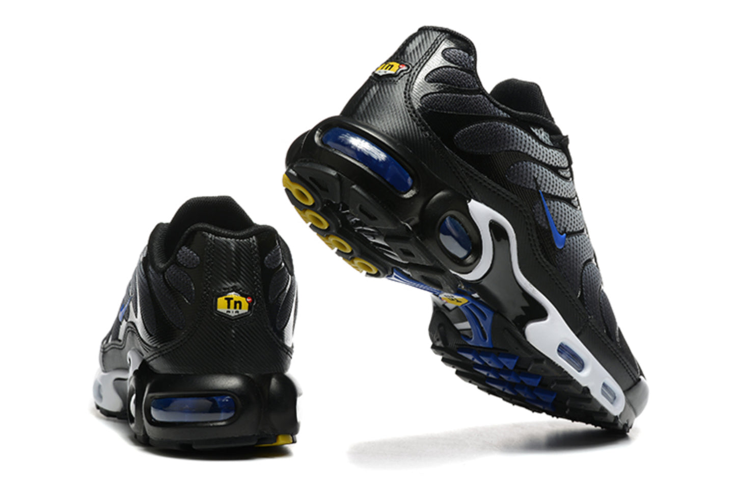 Nike Air Max TN Plus "Black / Blue Fade" (Gridiron/Volt Blue)