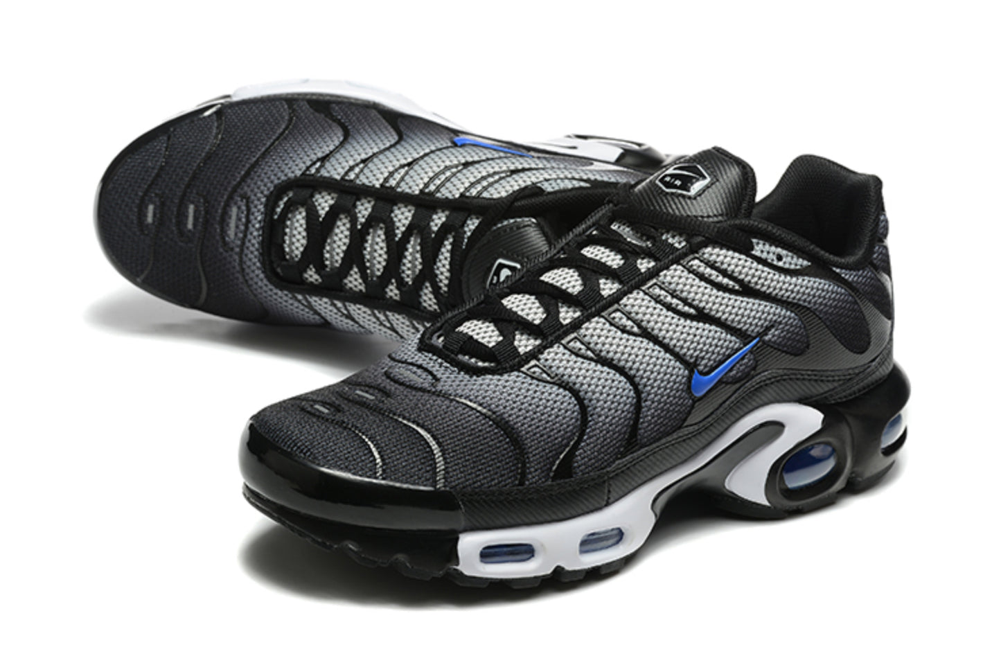 Nike Air Max TN Plus "Black / Blue Fade" (Gridiron/Volt Blue)