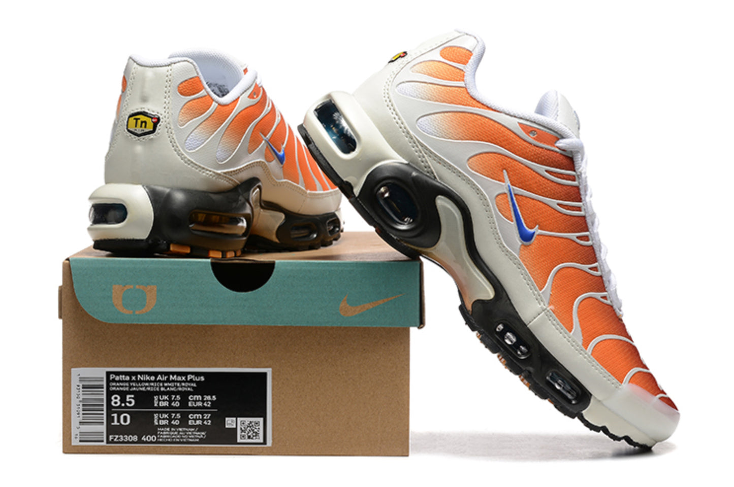 Nike Air Max TN Plus "Laser Orange / Sunset Glow" (Laser Orange/White/Blue)