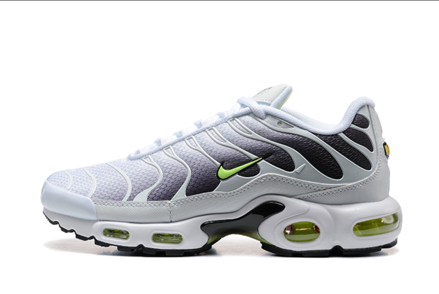 Nike Air Max TN Plus "White / Green Strike Fade" (White/Green/Black)