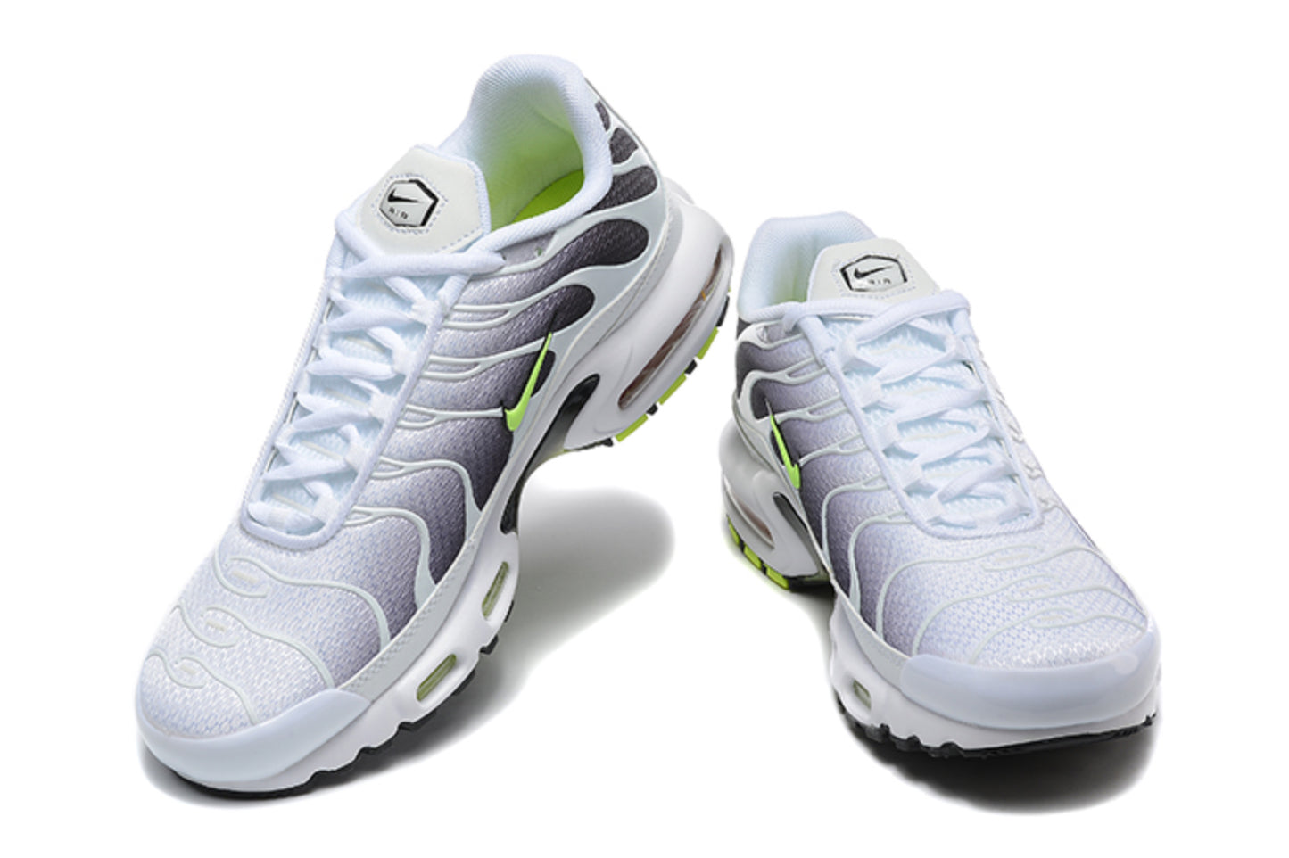 Nike Air Max TN Plus "White / Green Strike Fade" (White/Green/Black)