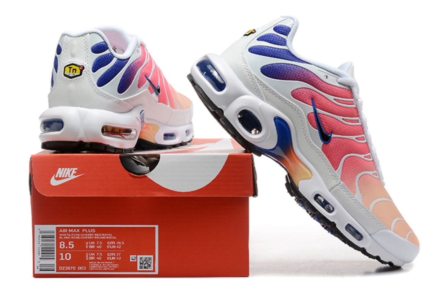 Nike Air Max TN Plus "Rainbow / Pastel Fade" (Multi-Color/White)