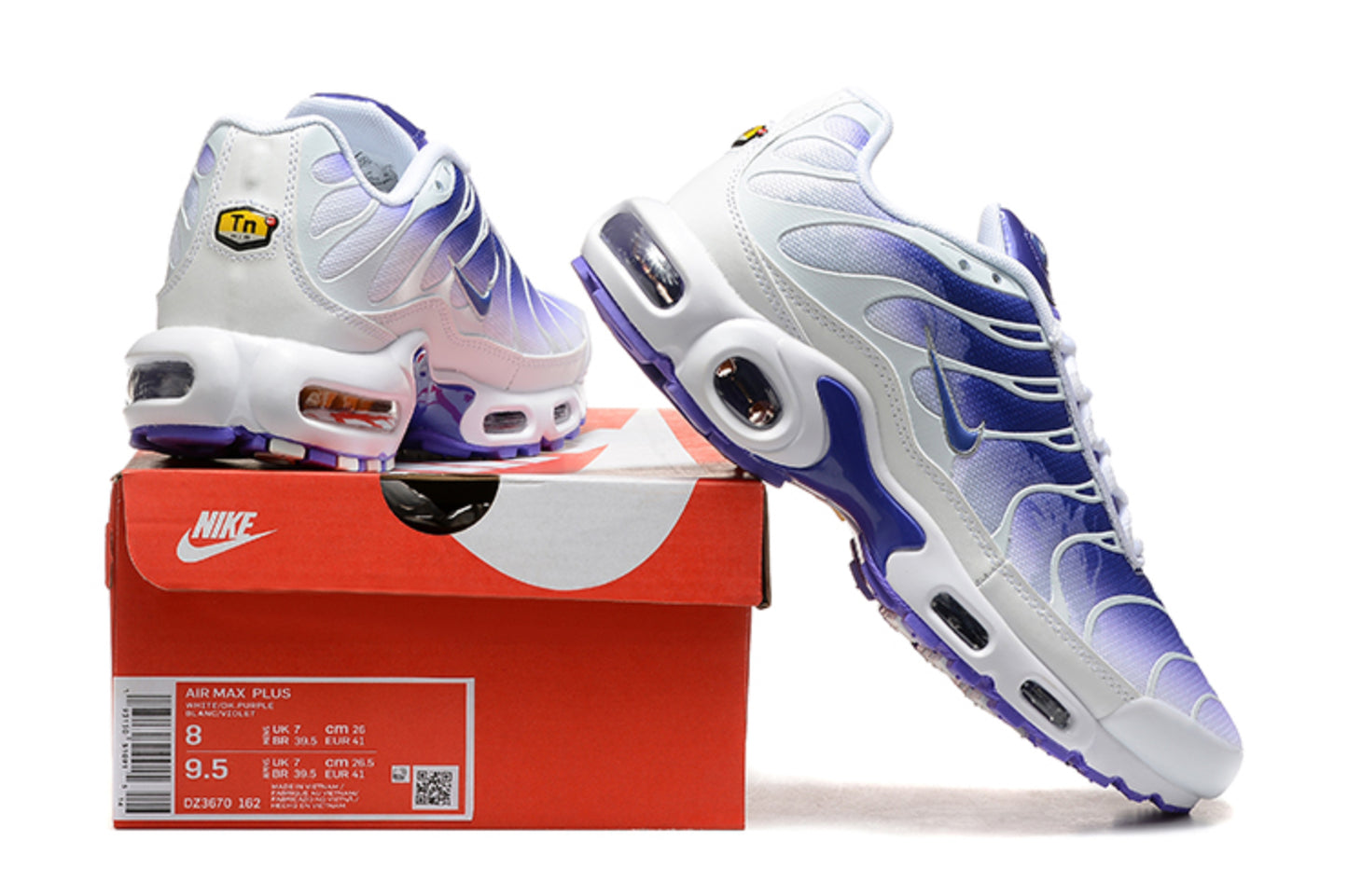 Nike Air Max TN Plus "Purple Fade" (White/Purple/Black)