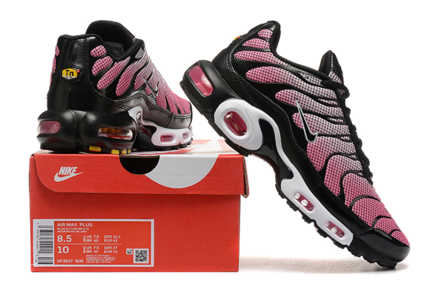 Nike Air Max TN Plus "Pink / Black Fade" (Black/Sunset Pulse/White)