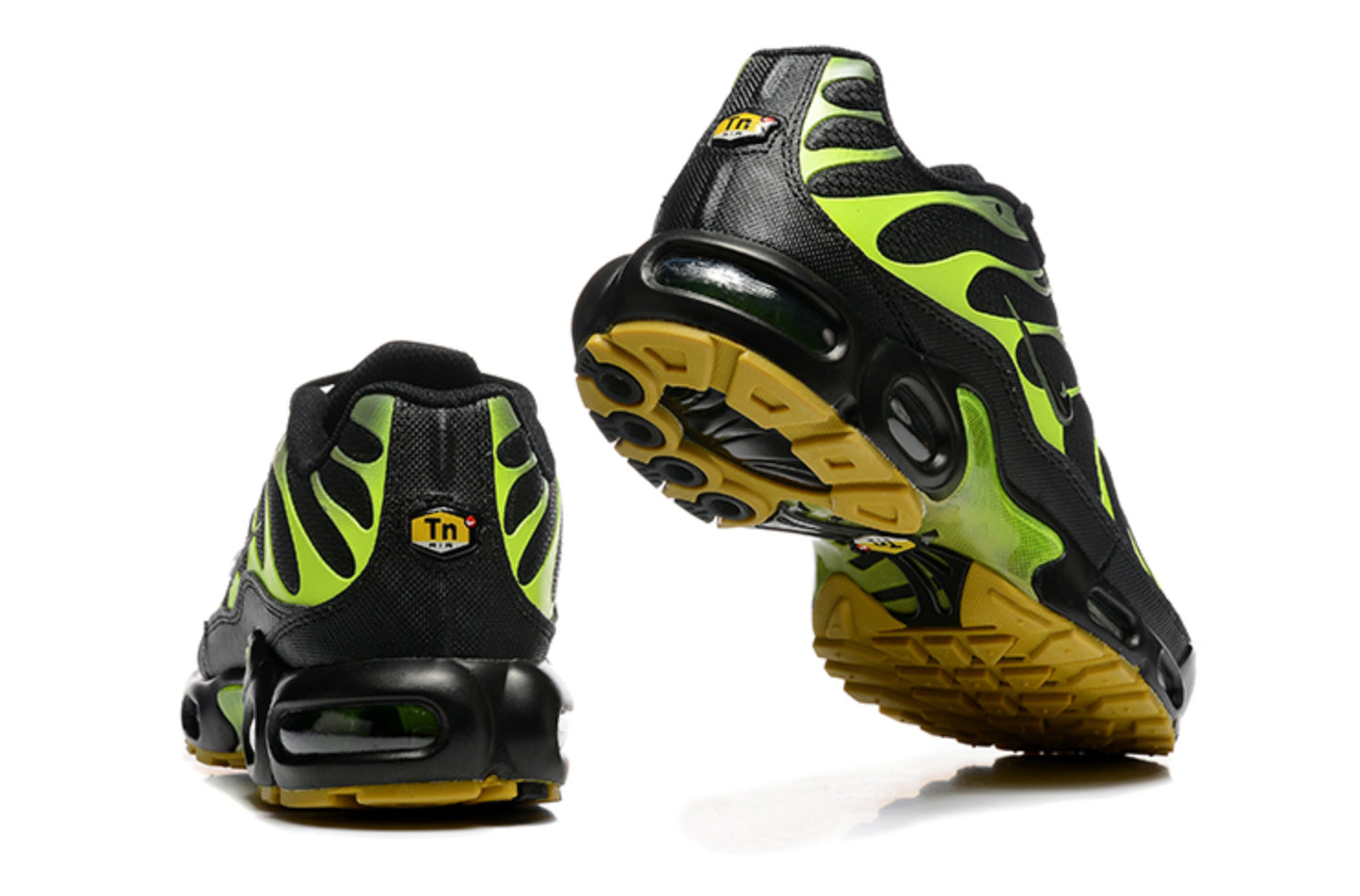 Nike Air Max TN Plus "White / Gold Accents" (White/Black/Tour Yellow)
