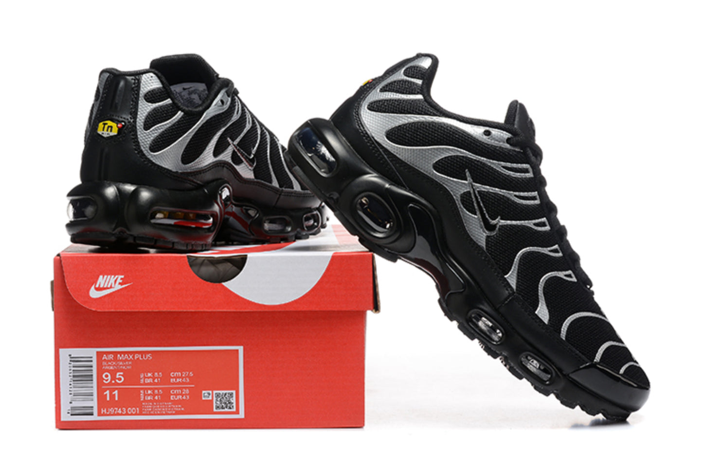 Nike Air Max TN Plus "Anthracite / Reflective" (Dark Grey/Black/Silver)