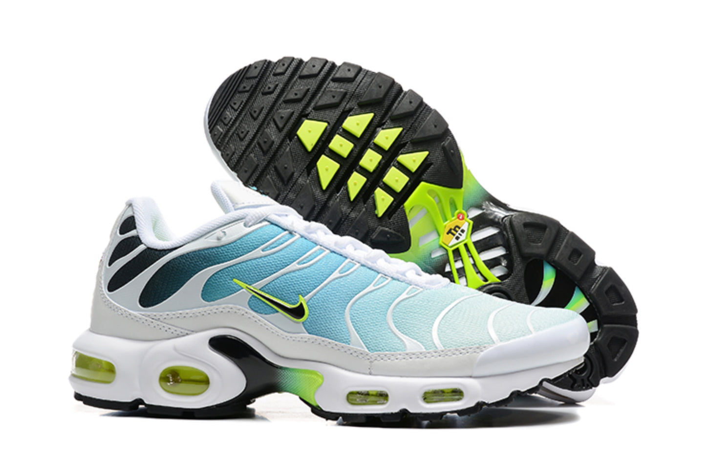 Nike Air Max TN Plus "Navy / Hyper Blue Fade" (Dark Grey/Hyper Blue/White)