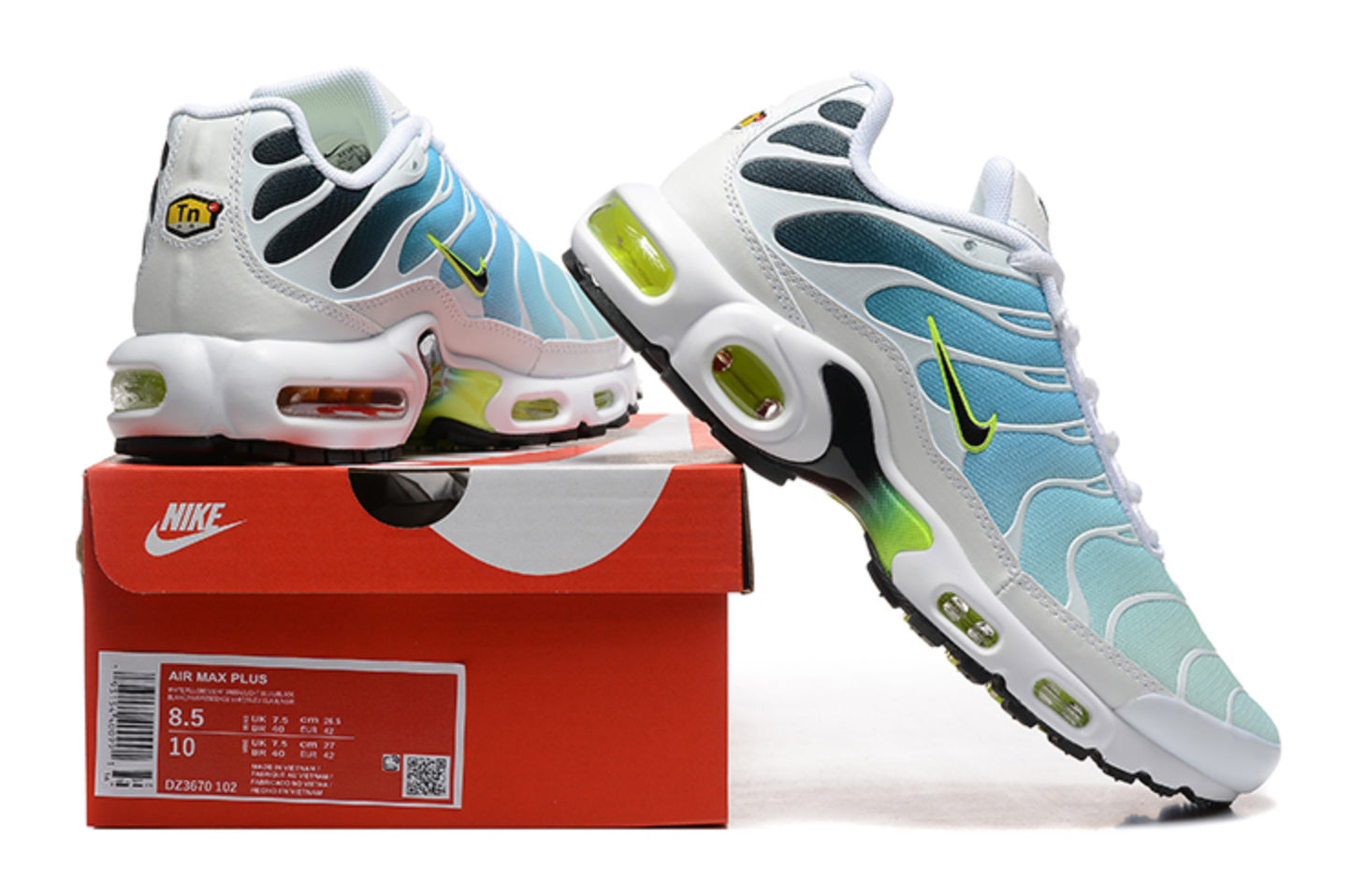 Nike Air Max TN Plus "Navy / Hyper Blue Fade" (Dark Grey/Hyper Blue/White)