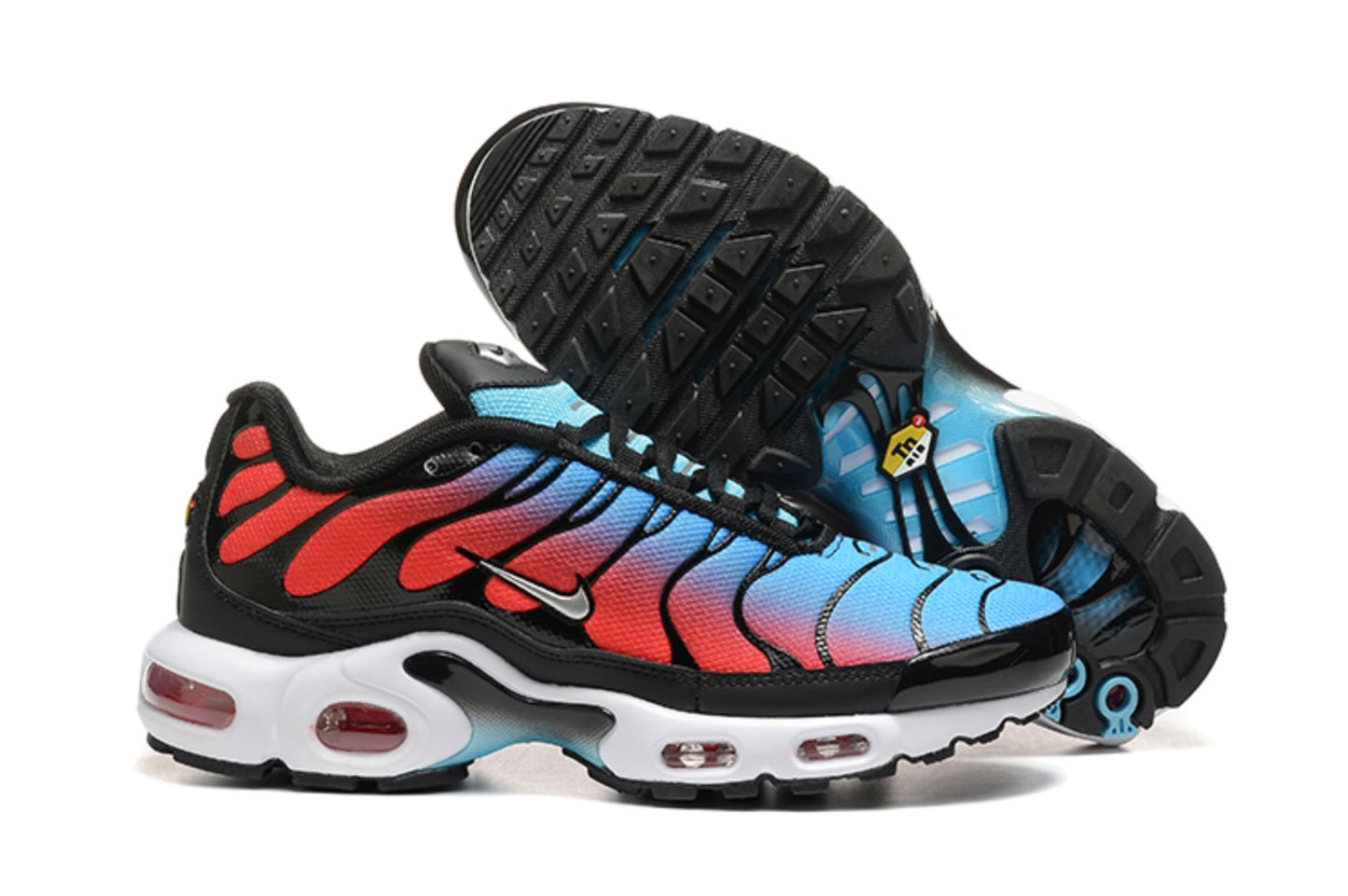 Nike Air Max TN Plus "Regency Purple Fade" (Black/Regency Purple/Total Orange)