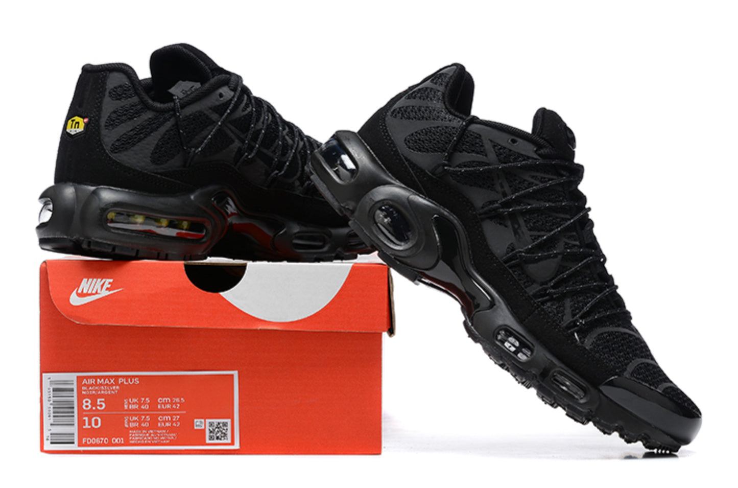 Nike Air Max TN Plus "Fire Pink / Orange Fade" (Fuchsia Glow/Total Orange/Black)