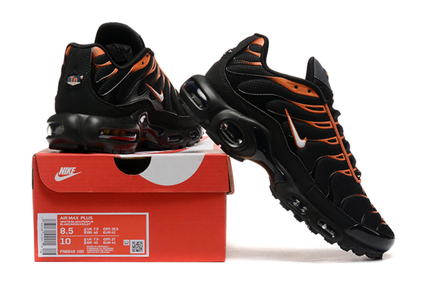 Nike Air Max Plus TN "Black Orange Sunset" / "Total Orange Black"