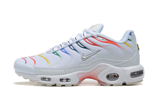 Nike Air Max Plus TN "White Rainbow" / "Multi-Color Stitch"
