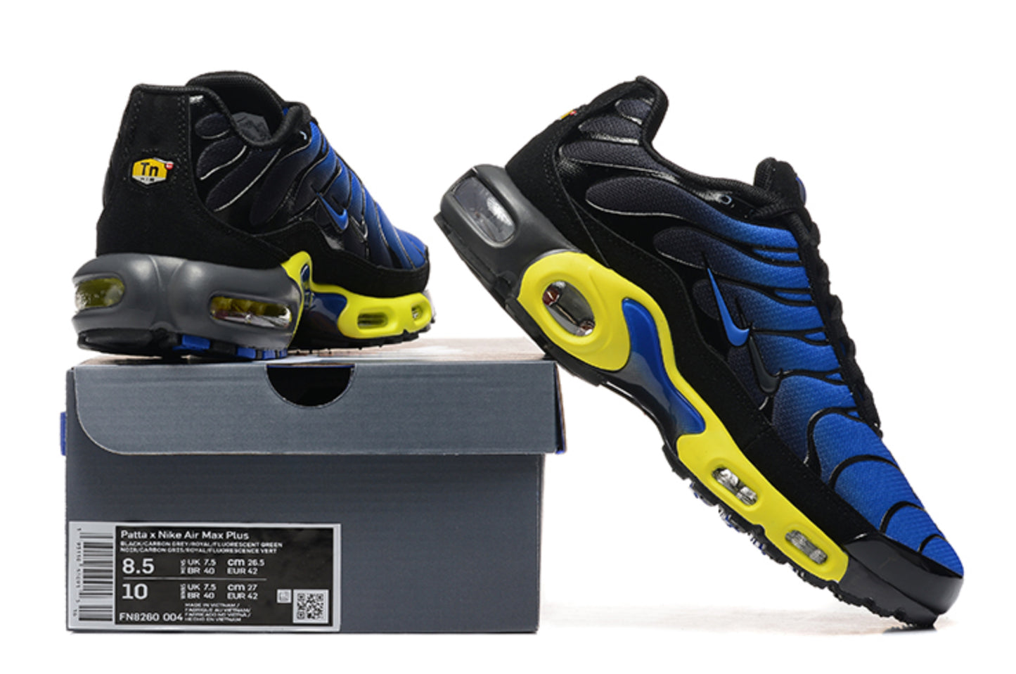 Nike Air Max Plus TN "Hyper Blue Volt" / "Black Royal Volt"