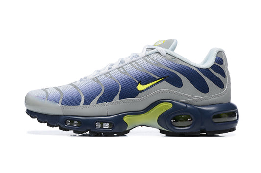 Nike Air Max Plus TN "Wolf Grey Navy Volt" / "Grey Blue Yellow"
