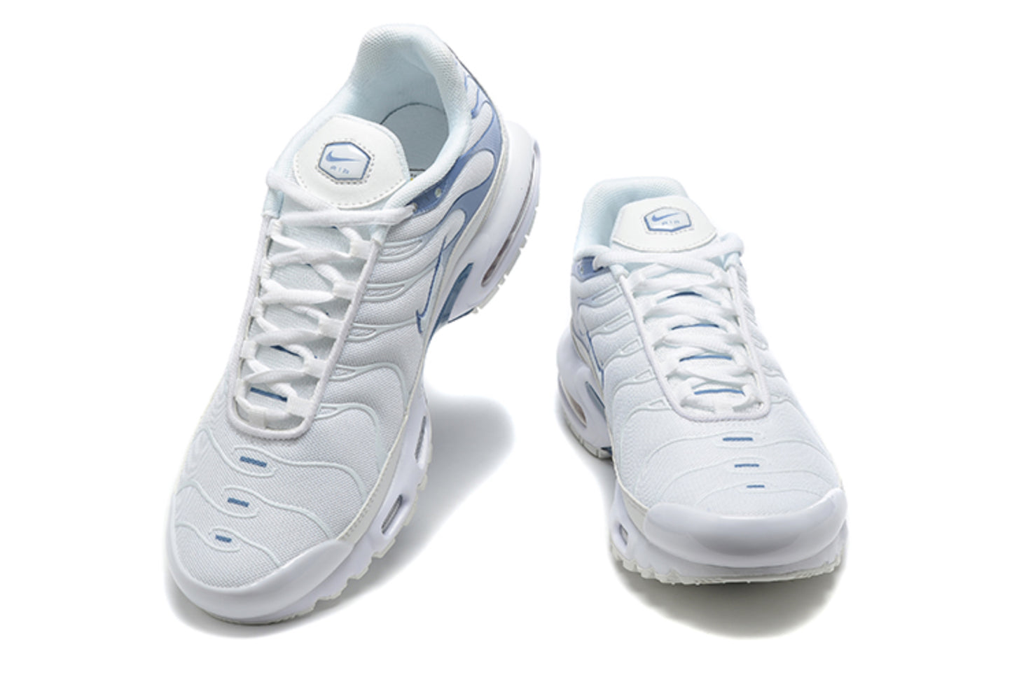 Nike Air Max Plus TN "White University Blue" / "Blue Fade"