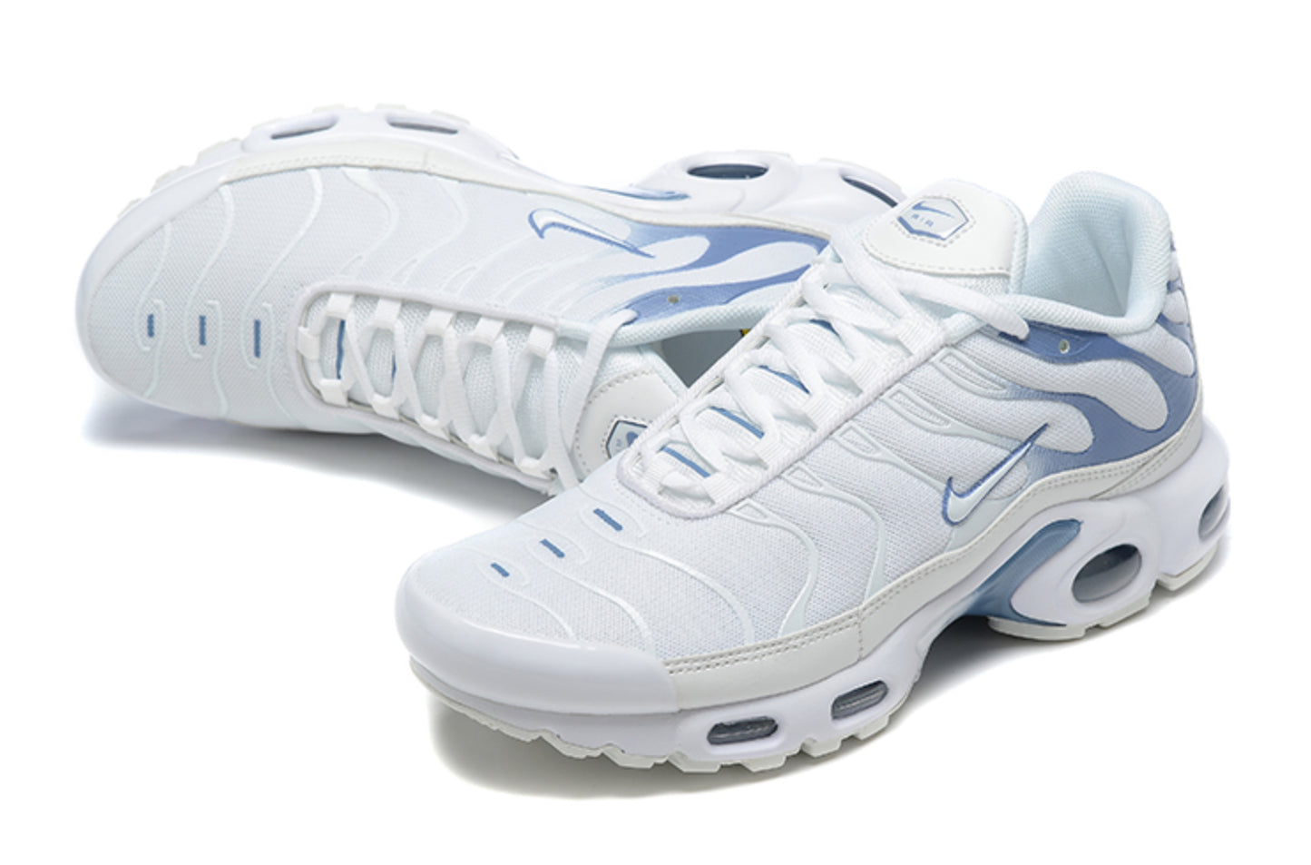 Nike Air Max Plus TN "White University Blue" / "Blue Fade"