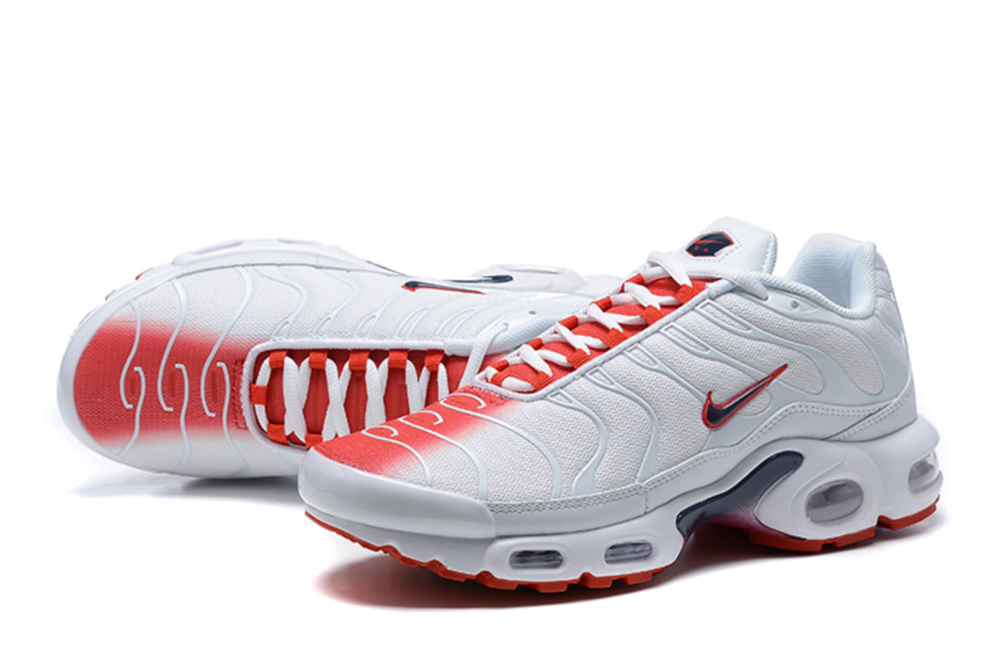 Nike Air Max Plus TN "White / University Red"