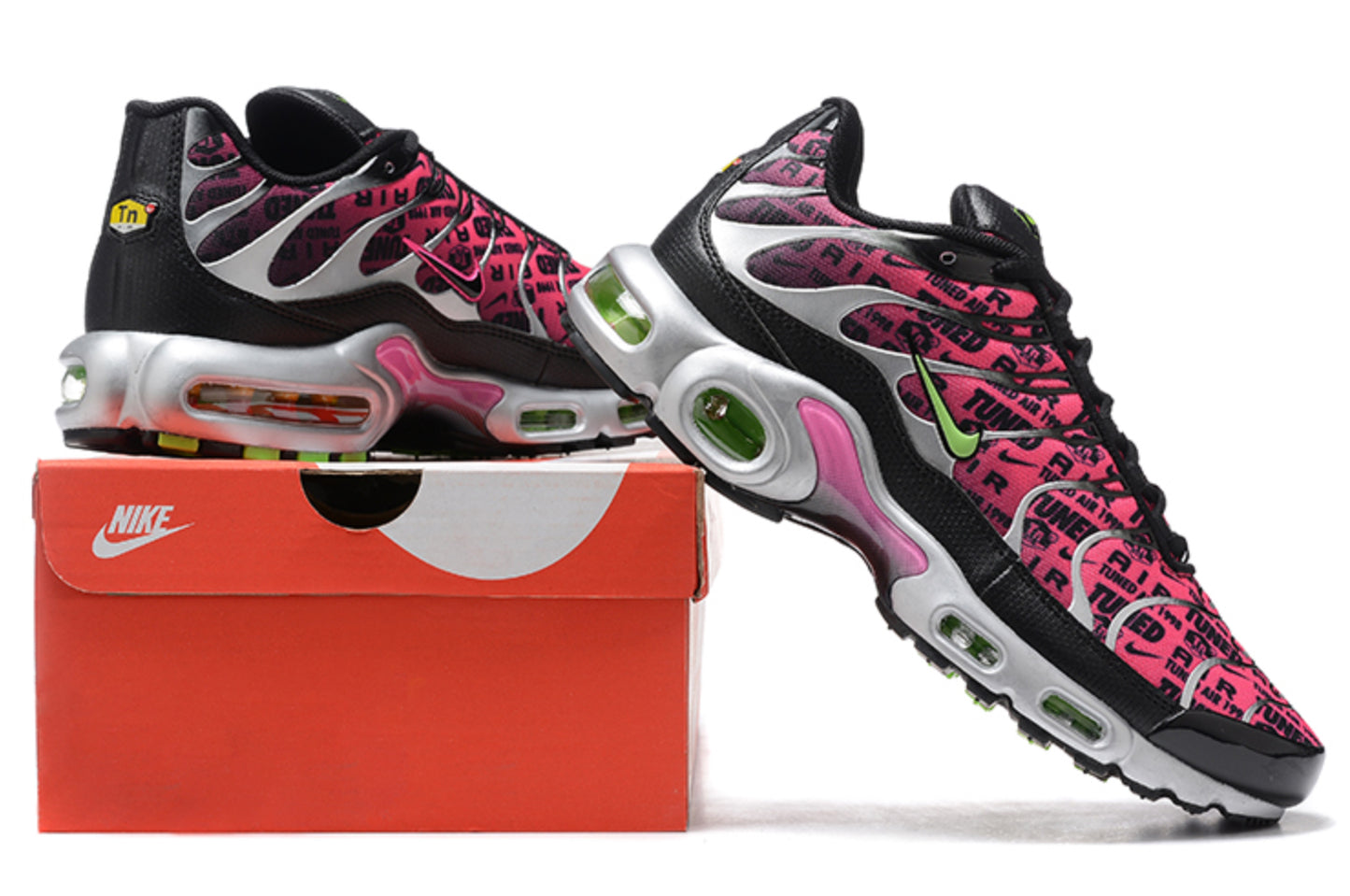 Nike Air Max Plus TN "Black / Pink Rise" (Spider)