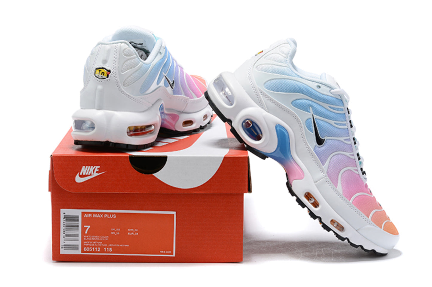 Nike Air Max TN Plus "Pastel Fade" (Sunset Pulse / White)