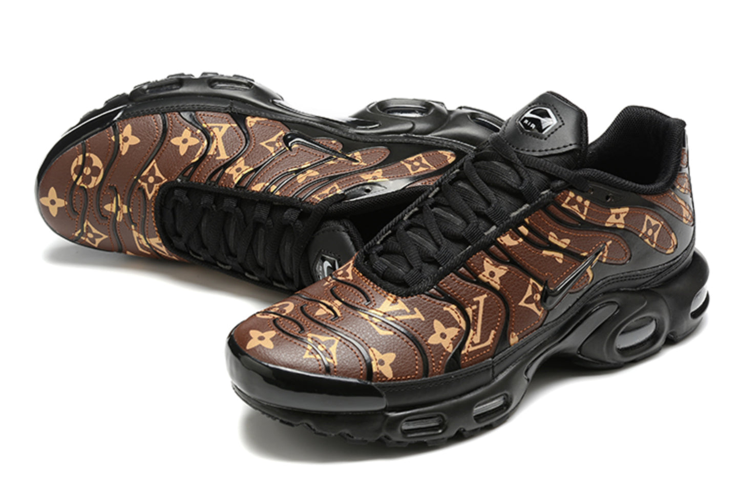 Nike Air Max Plus TN – "Monogram LV Dark" (Custom Edition)