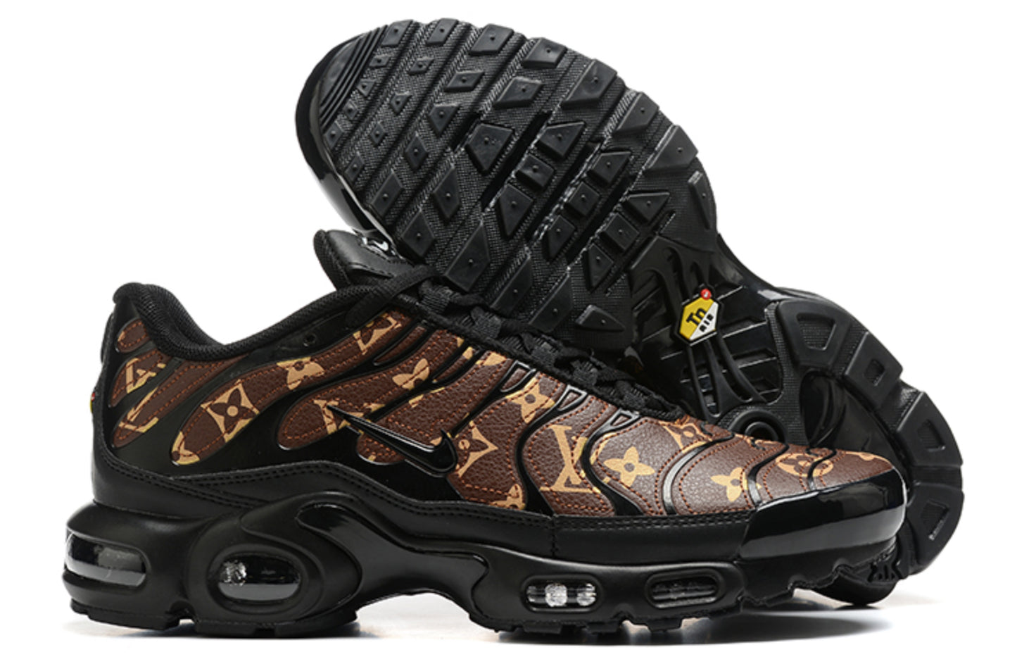 Nike Air Max Plus TN – "Monogram LV Dark" (Custom Edition)