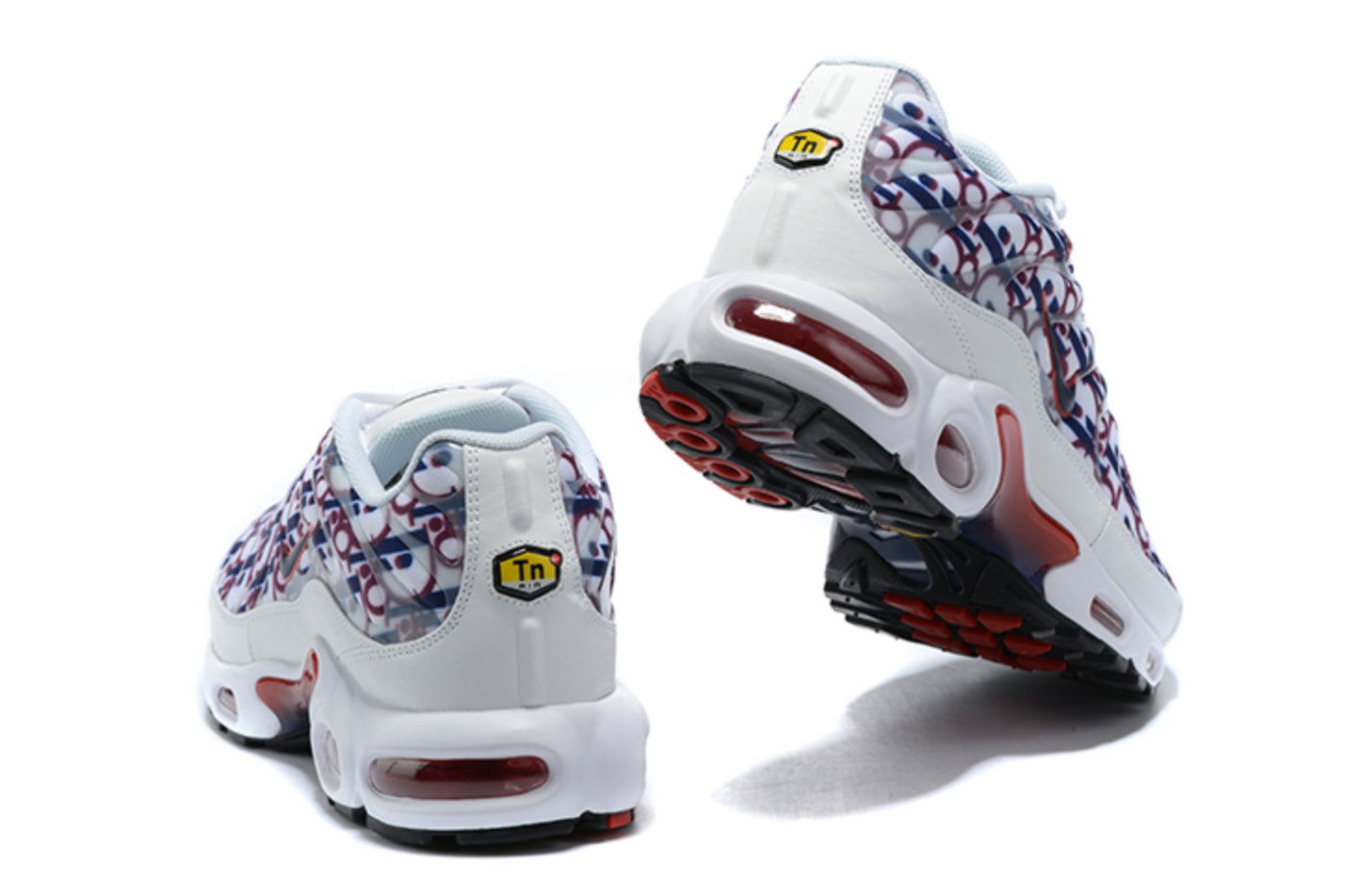 Nike Air Max Plus TN 'Dior Oblique Custom' (Blanco y Azul/Morado)